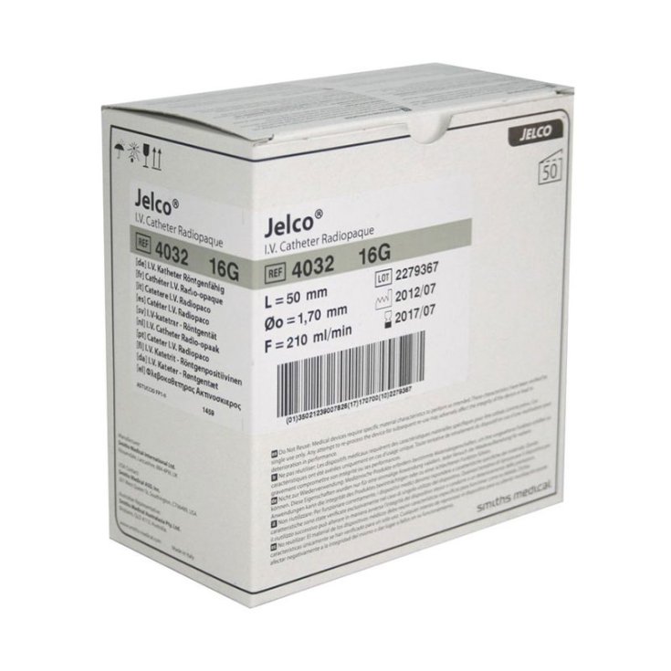 NADELKANÜLE JELCO 16G 4032 GRAU OHNE