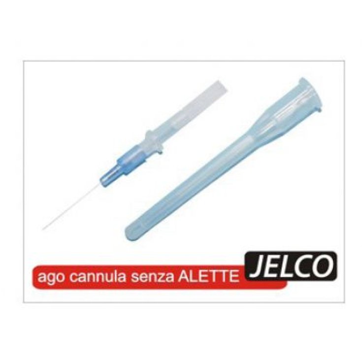 JELCO KANÜLENNADEL 22G BLAU MIT FLÜGELN 1ST