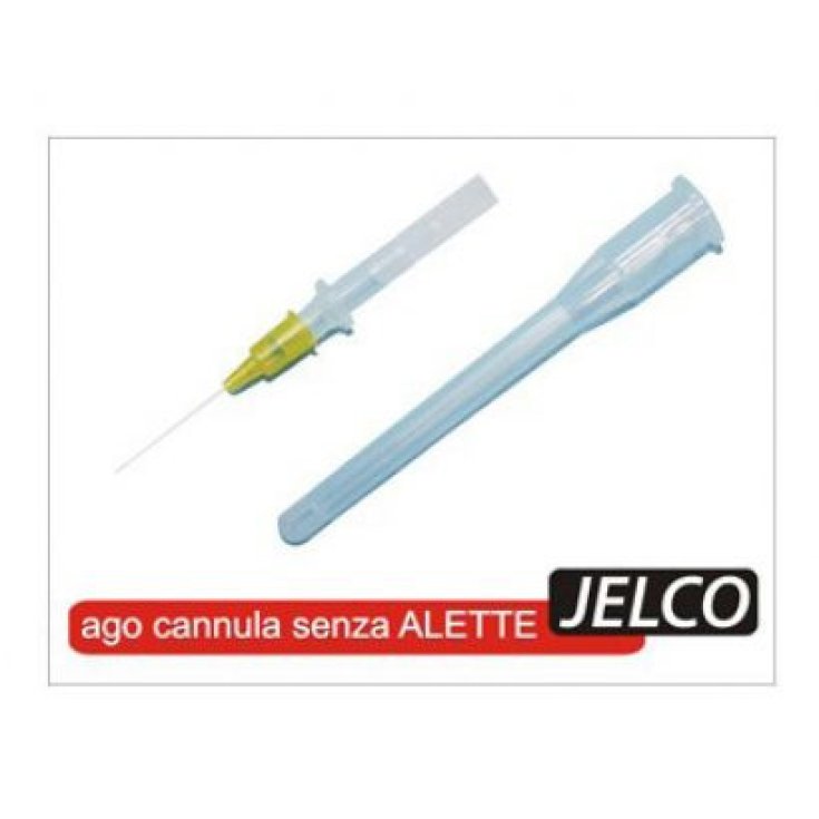 JELCO KANÜLENNADEL 24G GELB OHNE FLÜGEL 1ST