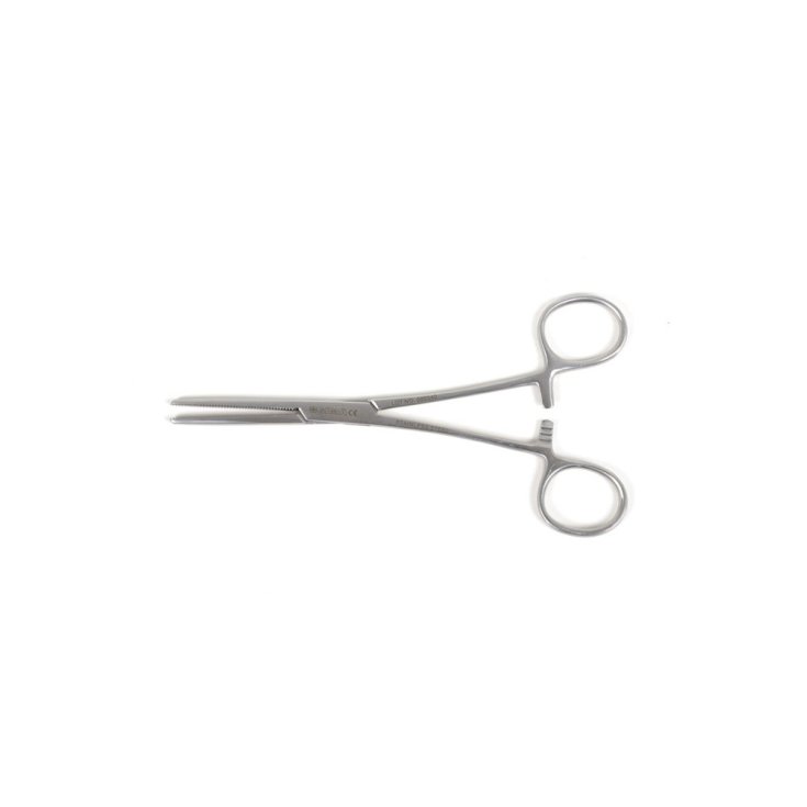 KLEMMER-PINZETTE GERADE 14,5 cm - FOSCHI