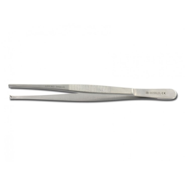CHIRURGISCHE PINZETTE 1X2 ZÄHNE 18cm