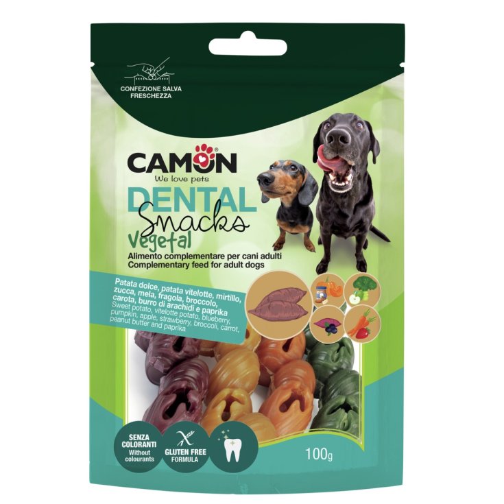 DENTAL SNACK VEG GLOCKS 100G