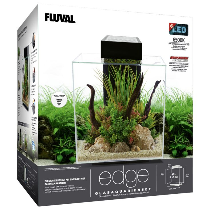 EDGE AQUARIUM 46 LT LED WEISS