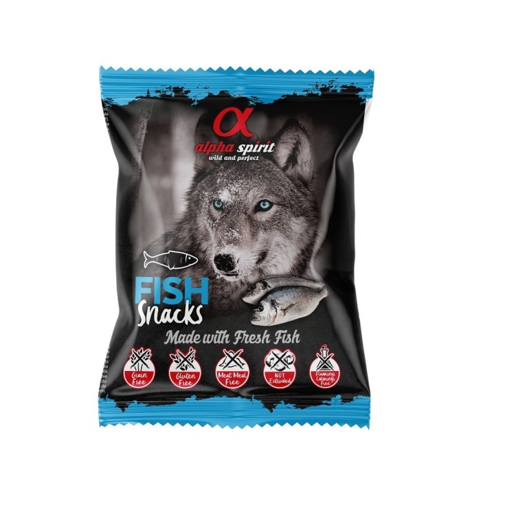 ALPHASPIRIT FISCH SNACK 50GR HUND
