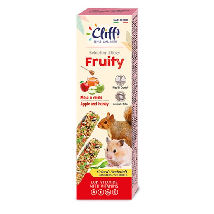 STICKT HAMSTER UND EICHHÖRNCHEN MIT FRÜCHTEN UND