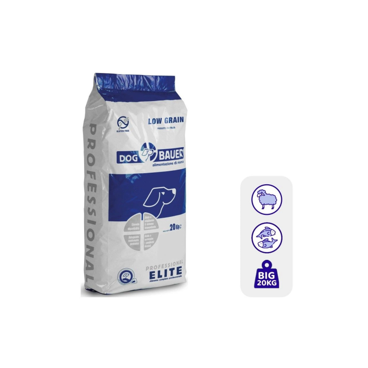TEAM 4 DOG LOW GRAIN LAMM 20 KG PN