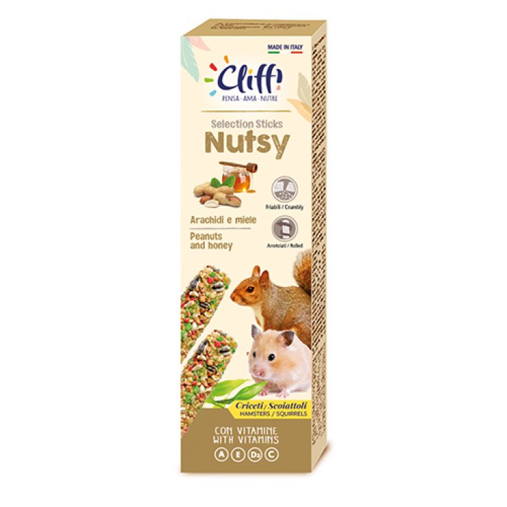 STICKT HAMSTER UND EICHHÖRNCHEN MIT ERDNÜSSEN