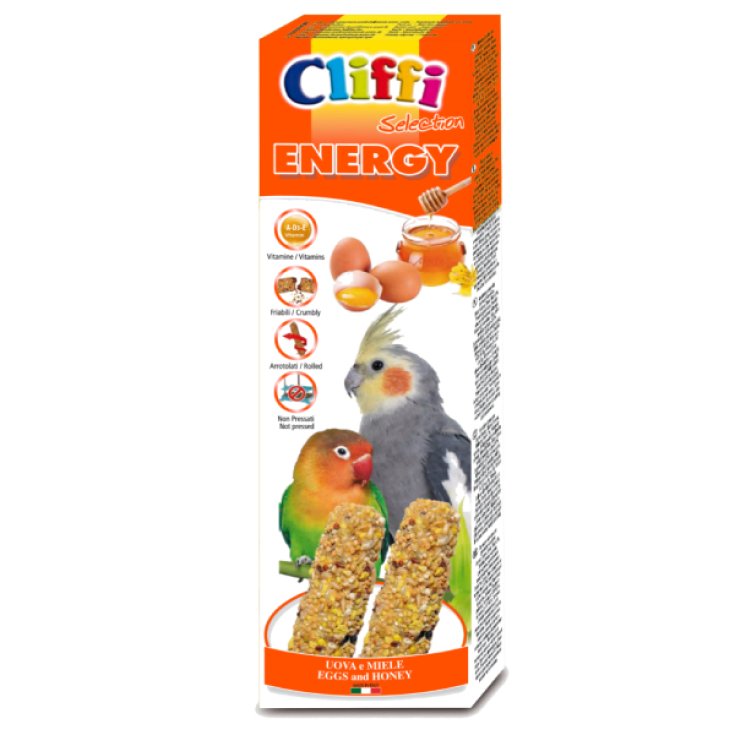 Sittichstangen mit Eiern und Honig