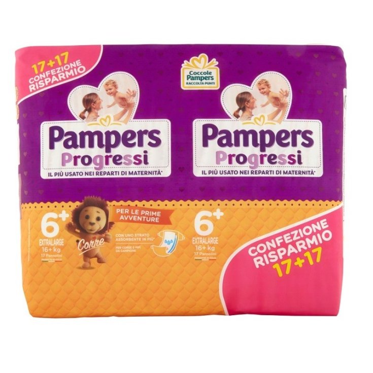 PAMPERS PROG XL PAC DPP 34ST