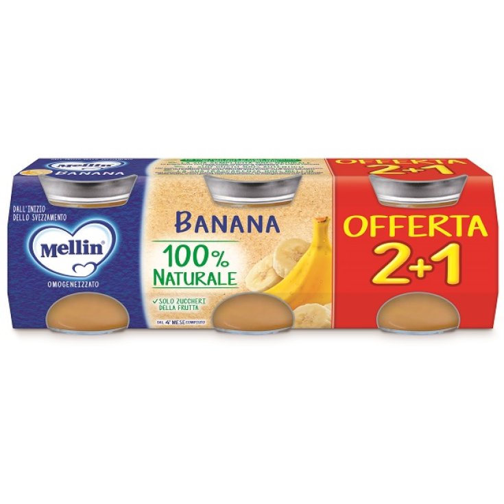 MELLIN OMOG BANANE 3STK 100G