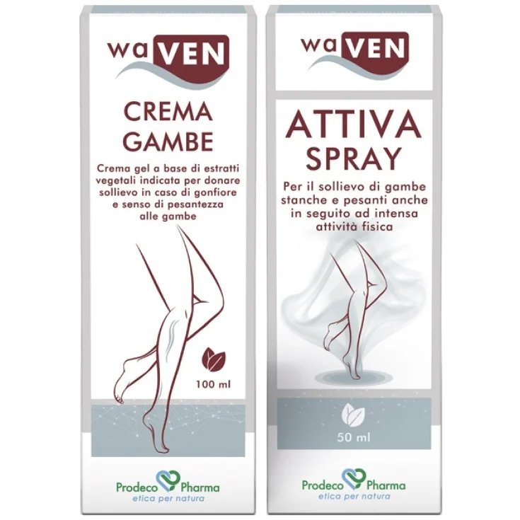 WAVEN BEINCREME 100ML+AKTIV