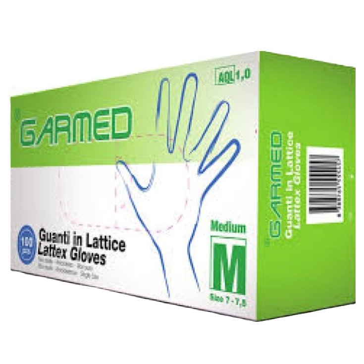 GARMED LATT S/TALC GLOVE M