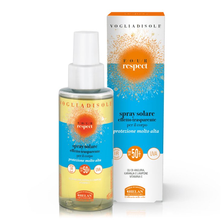 HELAN TRANSPARENTES SOLARSPRAY SPF50