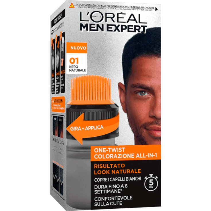 HERREN EXPERT COLO ONE T SCHWARZ NAT