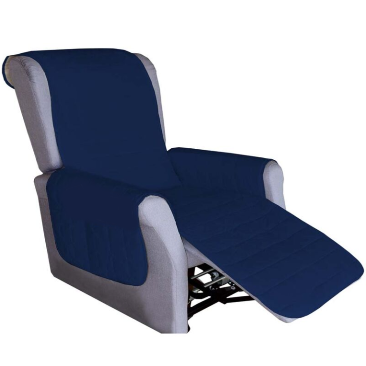 BLAUER SESSELBEZUG