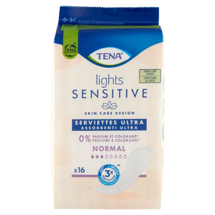 TENA LIGHTS SENS NORMAL 16STK