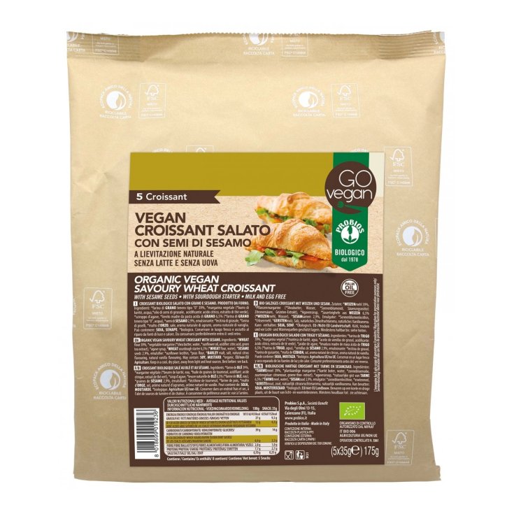 GOVEGAN SALZCROISSANTS 175G