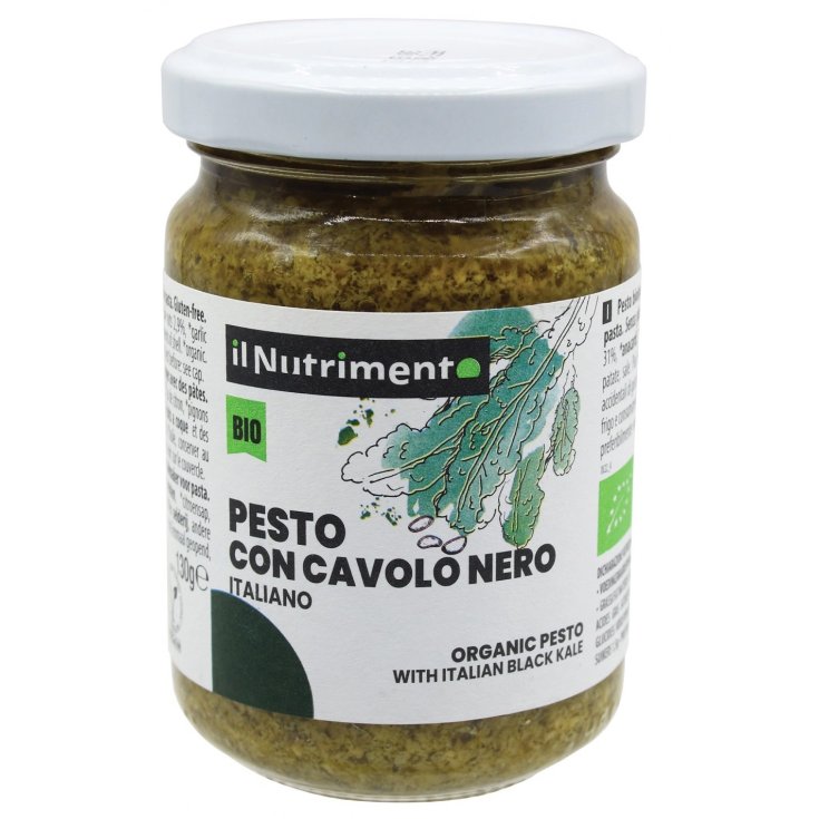 Das Nährpesto mit Schwarzkohl 130g