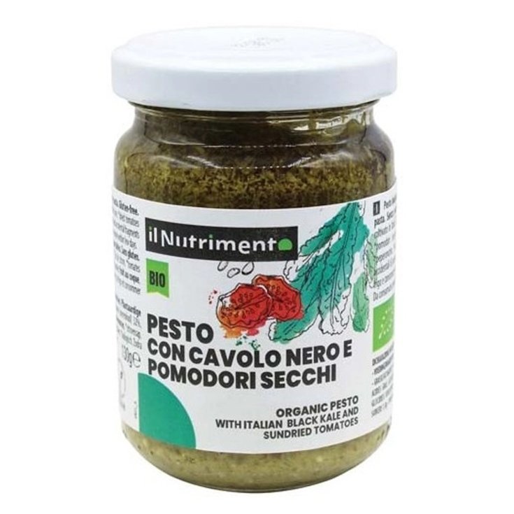 Das Nährpesto mit Schwarzkohl und getrockneten Tomaten 130g