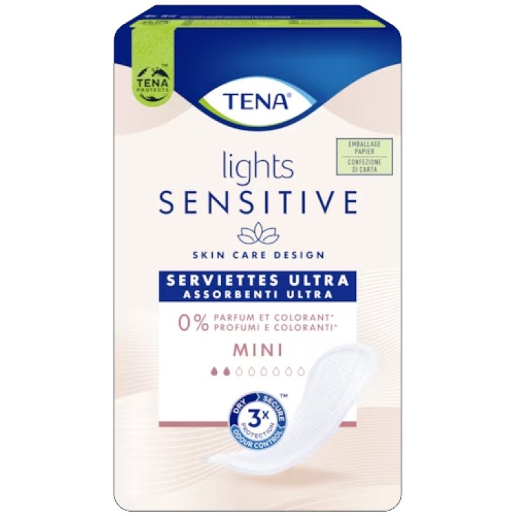 TENA LIGHTS SENS ASS MINI 20STK