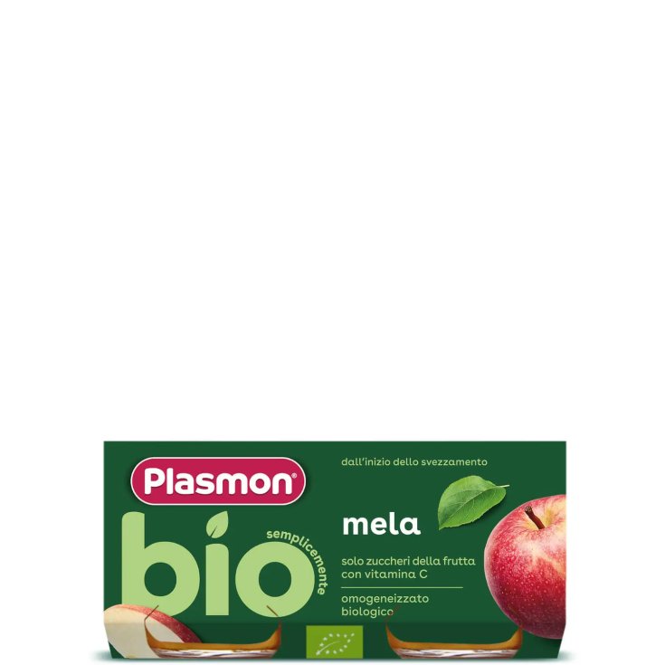 PLASMON OMOG BIO-APFEL 2X80G