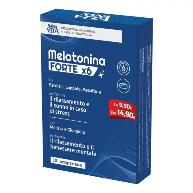 SANAVITA MELATONIN FTX6 30CPR