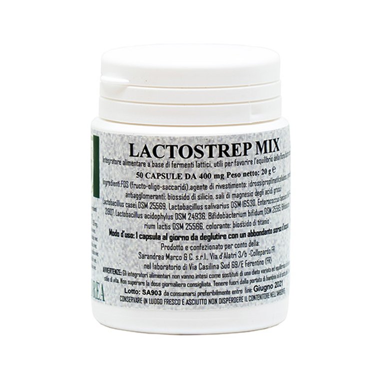 LACTOSTREP-MISCHUNG 50CPS 500MG