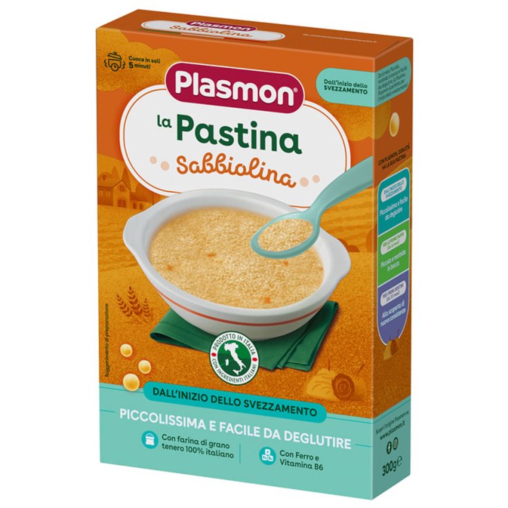 PLASMON SABBIOLINA PASTA 300G