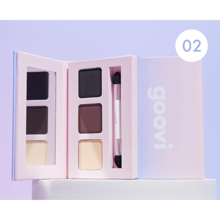 GOOVI LIDSCHATTEN-PALETTE 3 02