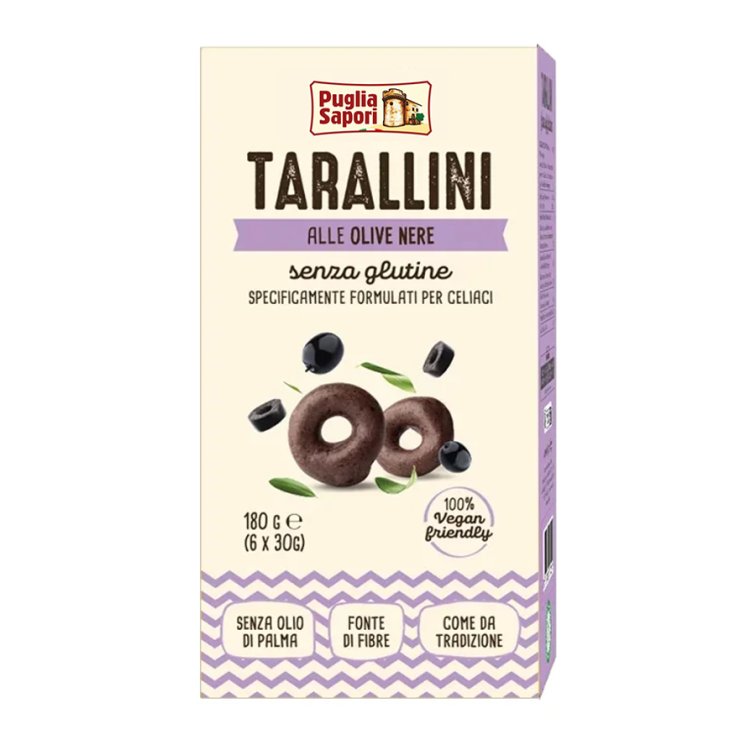 FORALLE TARALLINI SCHWARZE OLIVEN