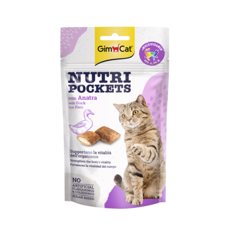 GIMCAT NUTRI POCKETS ANA 60G