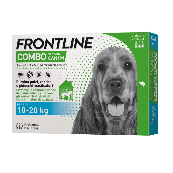 FRONTLINE COMBO CANE 10 20KG, 3 PIPETTEN