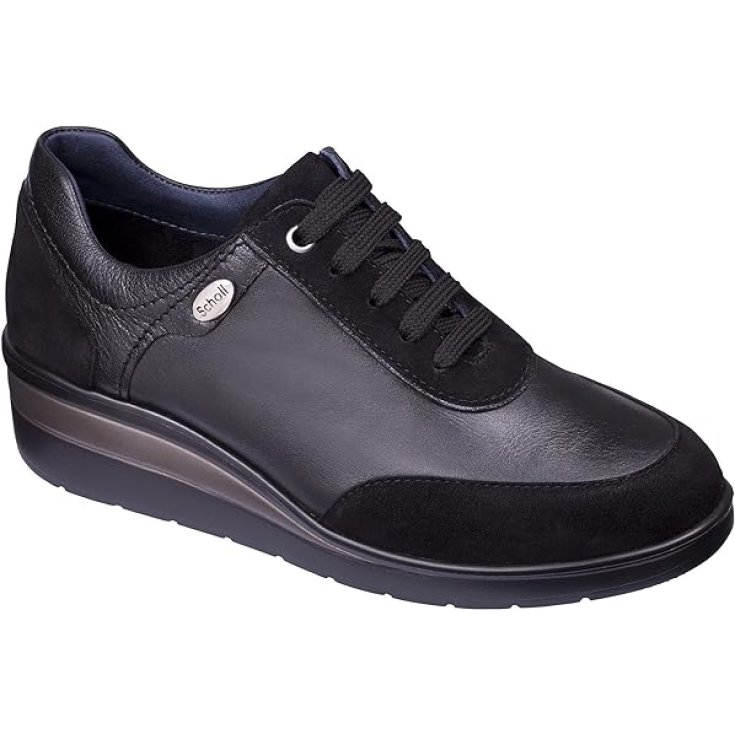 ENJA SCHNÜRSENKEL LEDER+WILDLEDER W BLK36