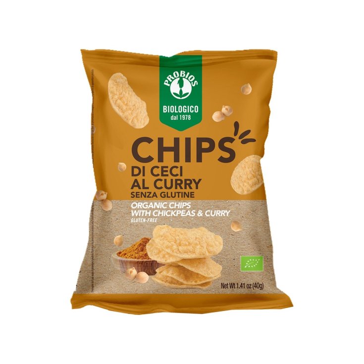 PROBIOS CHIPS KICHERERBSEN CURRY 40G