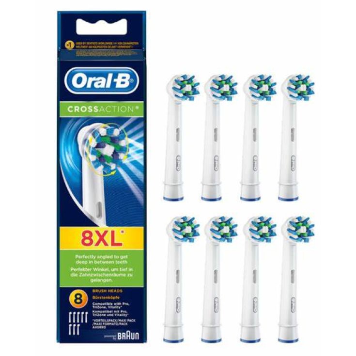 ORALB PW NACHFÜLLUNG CROSS ACT 8STK