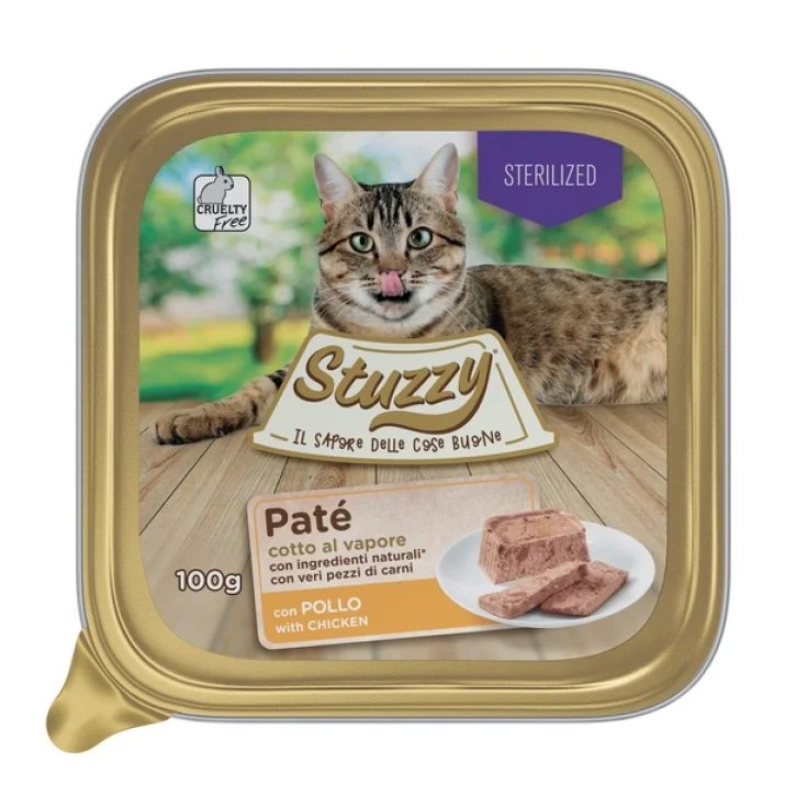 STUZZY CAT PATE STER HUHN 100G