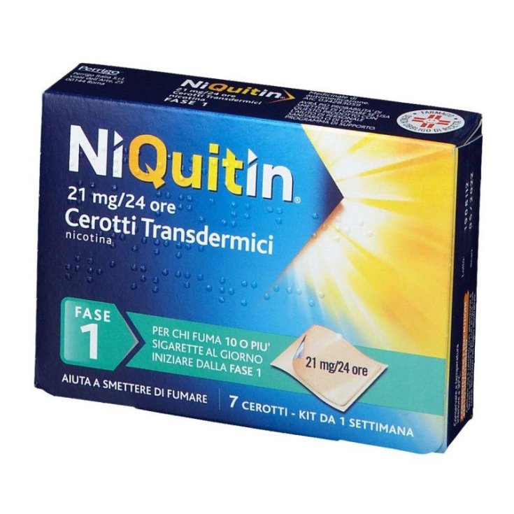 NIQUITIN*7CER TRANSD 14MG/24H