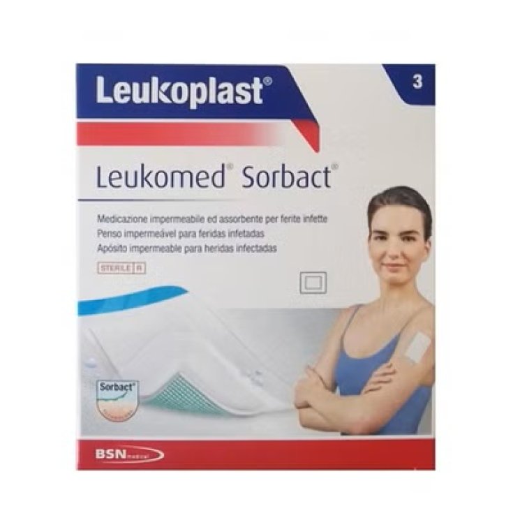 LEUKOMED SORBACT 5X7,2CM