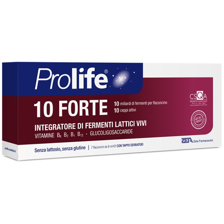 ProLife 10 Forte Zeta Pharmaceuticals 7 Fläschchen