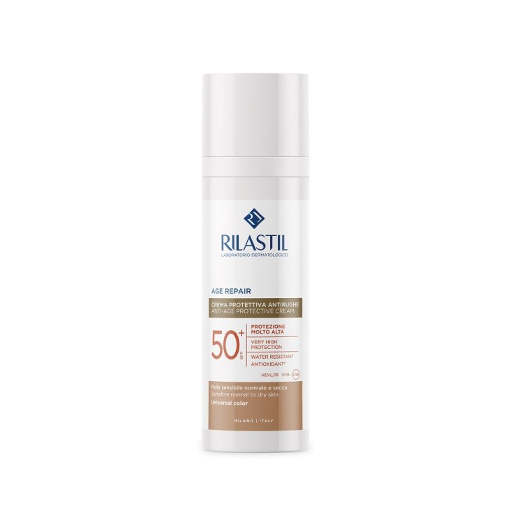 Crema Protettiva SPF50+ Colorata Age Repair Rilastil 50ml