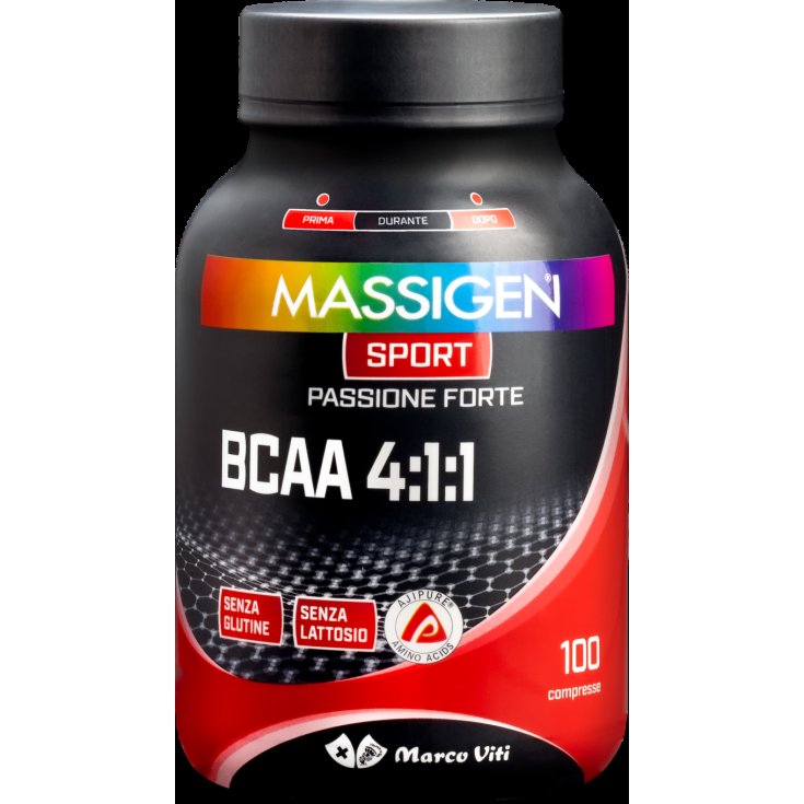 MASSIGEN SPORT BCAA 411 100CPR