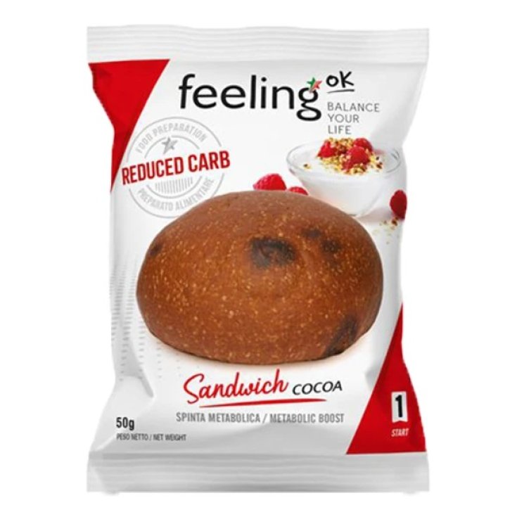 FEELING OK SANDWICH COCOA 50G