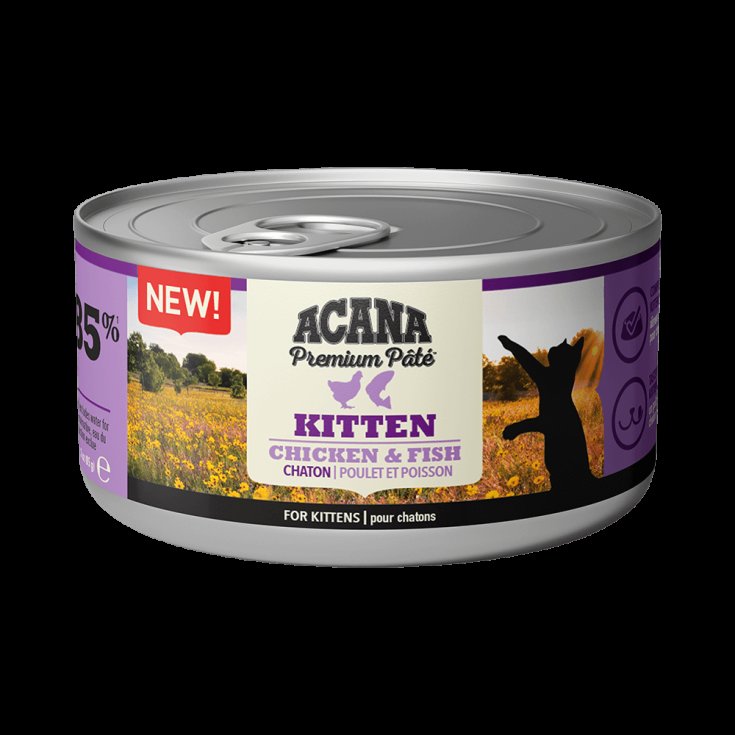 ACANA WET CAT KITTEN PATE' 85G