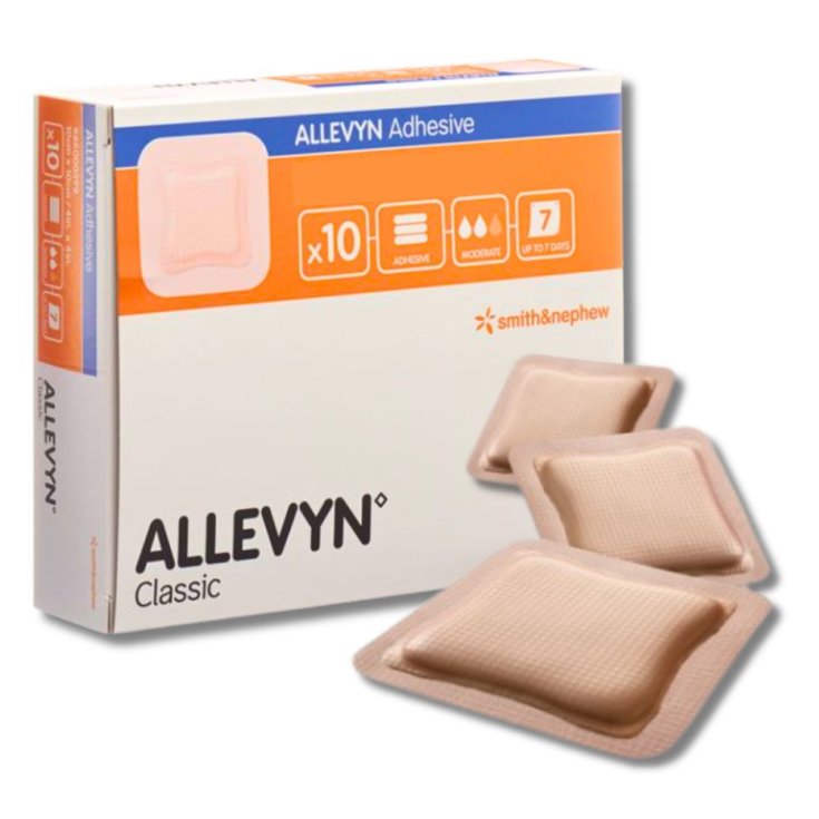 ALLEVYN ADHESIVE22,5X22,5CM 10