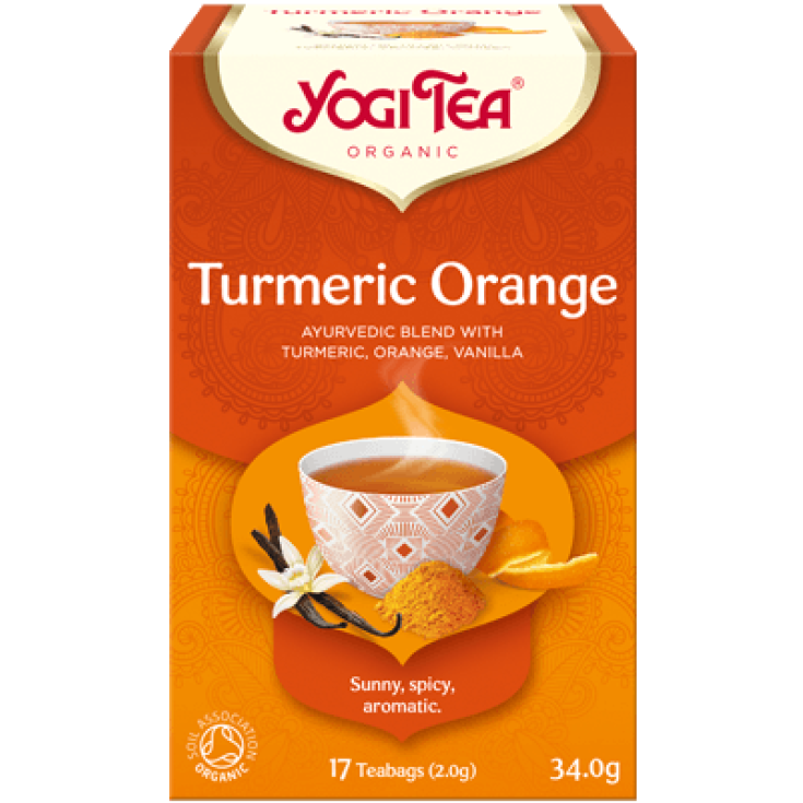 YOGI TEA CURCUMA ARANCIA 34G