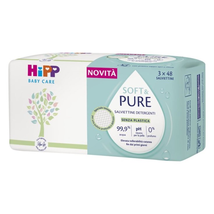 HIPP SALVIETTINE SOFT&PUR3X48P