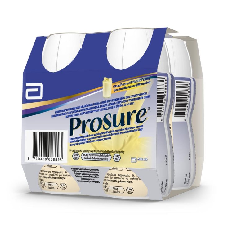 PROSURE BANANA 4BOTT 220ML