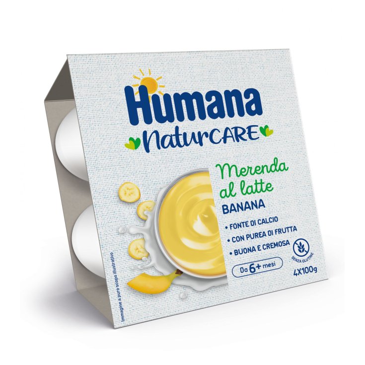 HUMANA MERENDA BANANA 4PZ