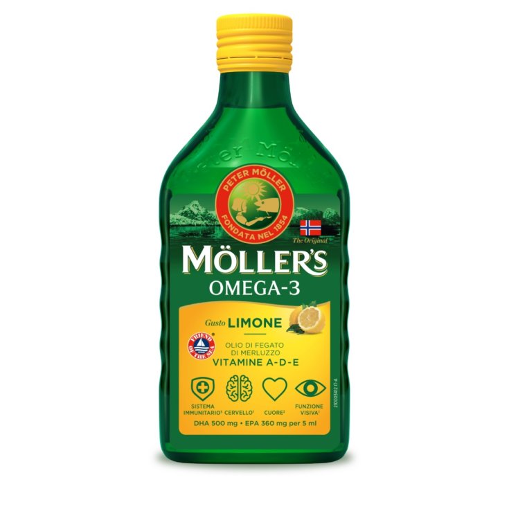 MOLLER'S OMEGA 3 OLIO LIM250ML