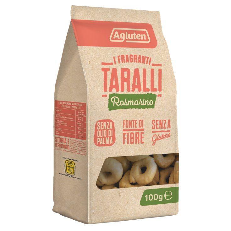 AGLUTEN TARALLI ROSMAR 100G